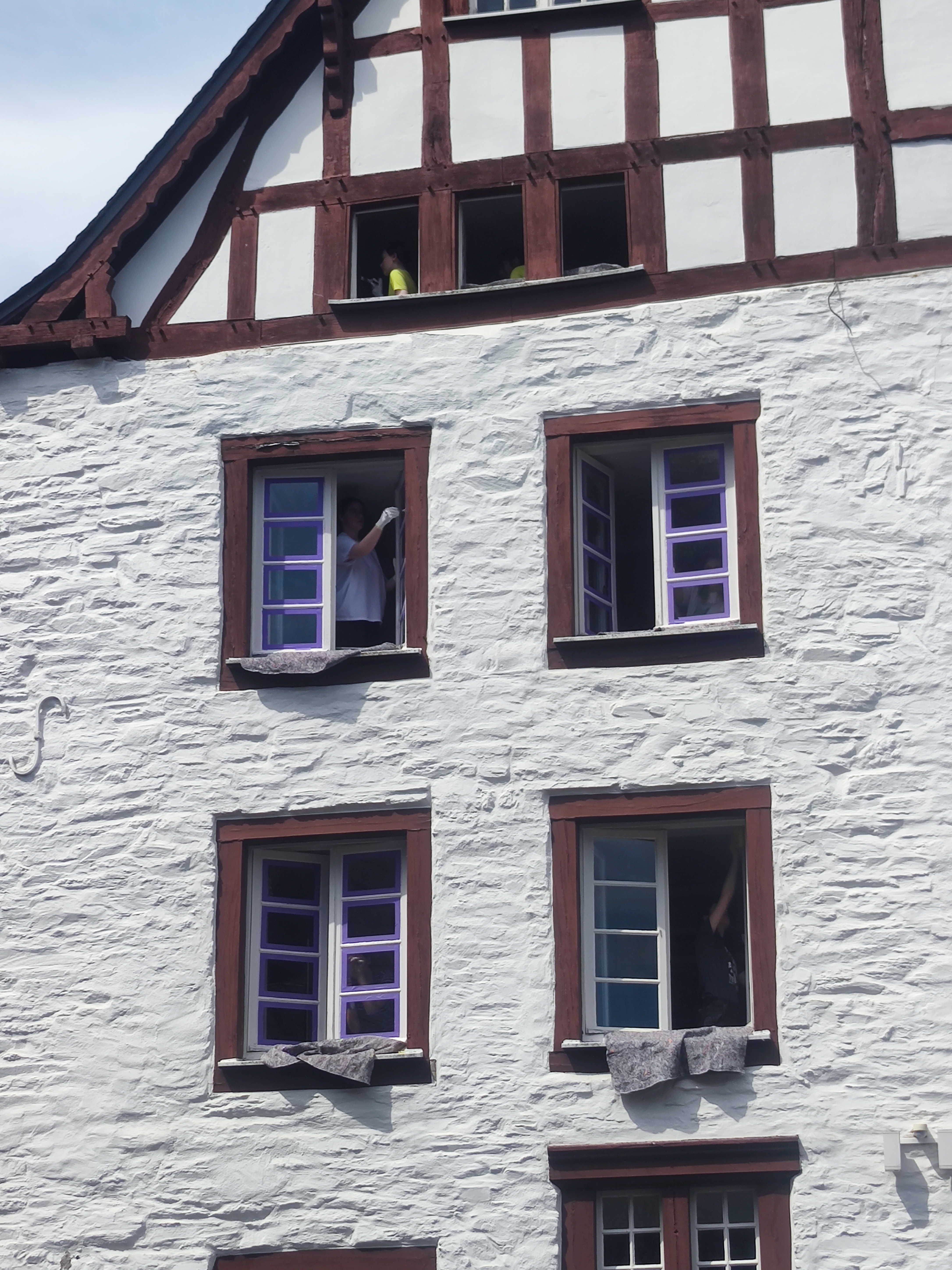 Aufarbeitung der Fenster im Haus der Stadtgeschichte